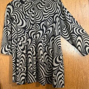 Glossibeaut Black/Gray Top